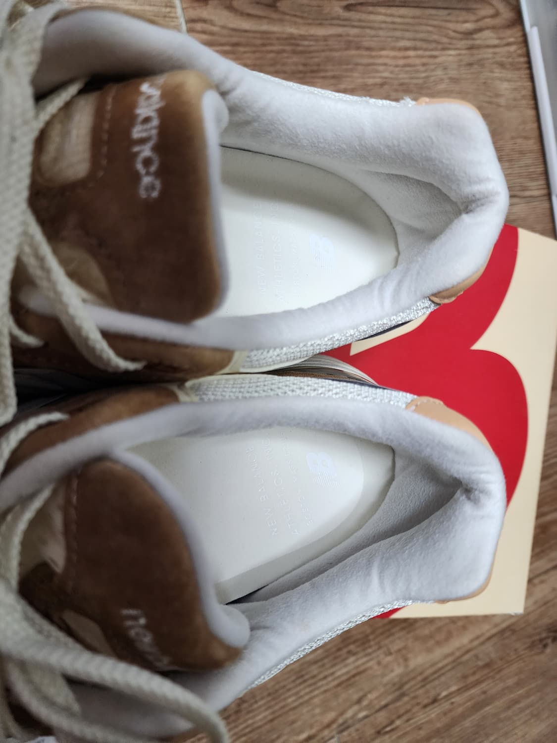 [285] 뉴발란스 992 메이드 인 USA 스위트 카라멜 칼슘 상품이미지6