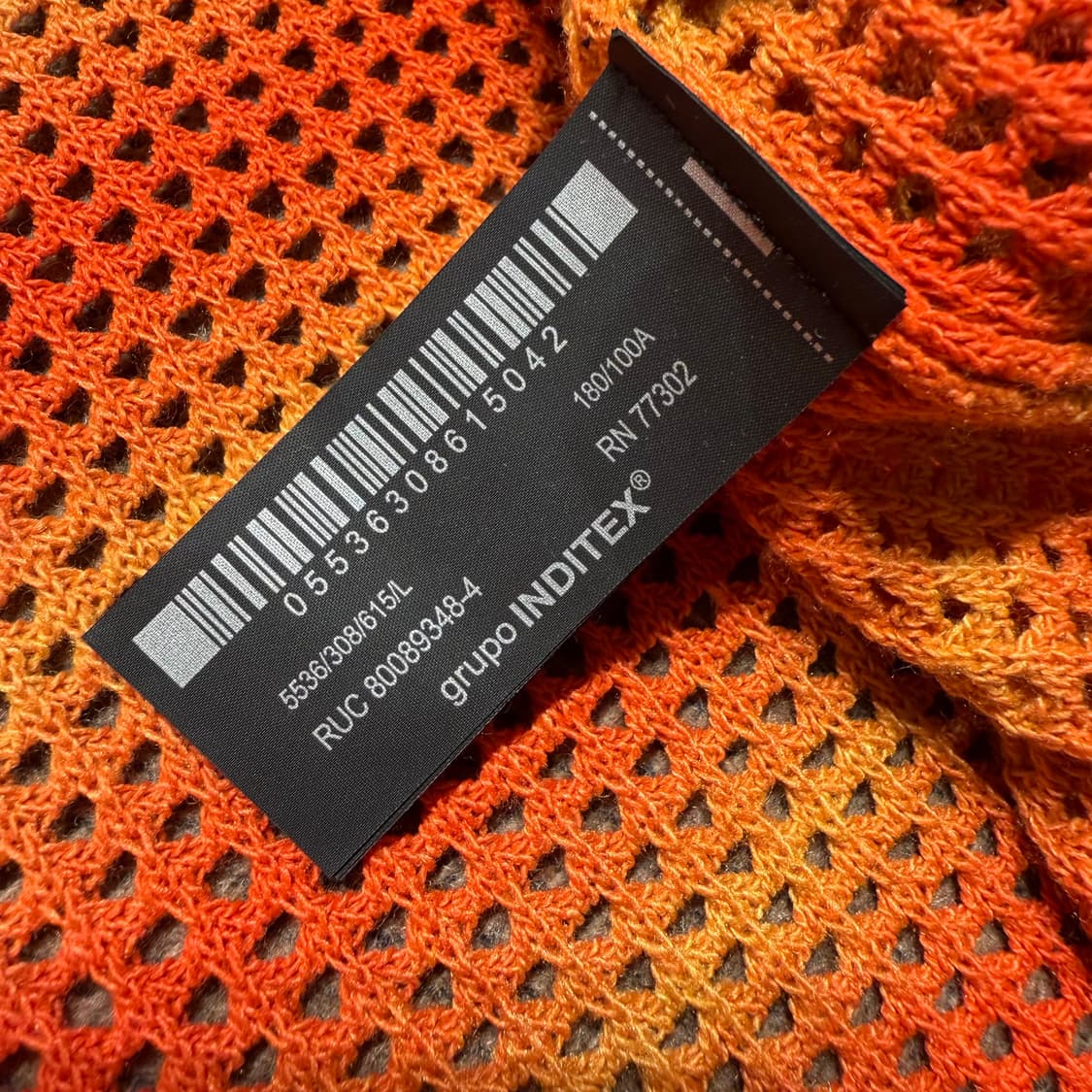 ZARA 자라 메쉬 니트 롱슬리브 L 상품이미지5