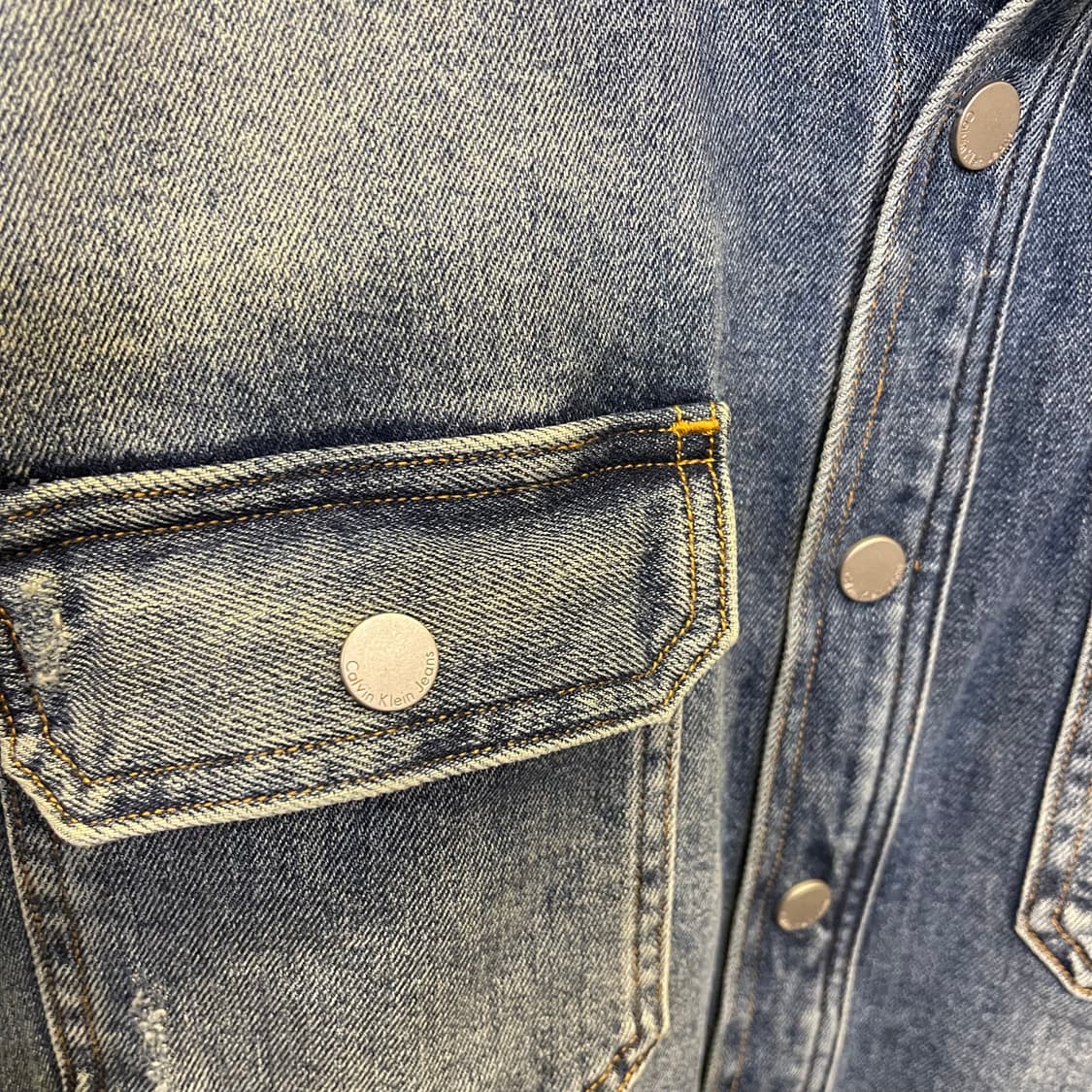 Calvin klein denim shirt 상품이미지5