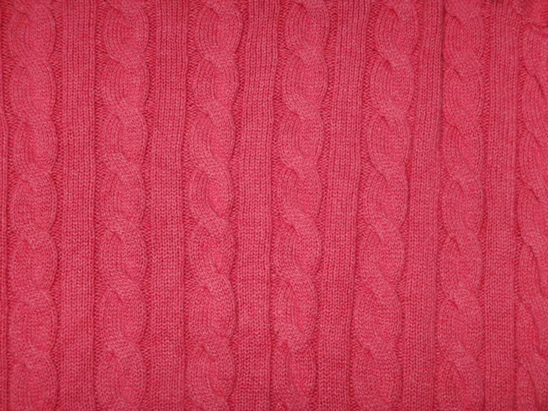 (S사이즈) 폴로랄프로렌 공용 라운드 꽈배기 면 니트 상품이미지5