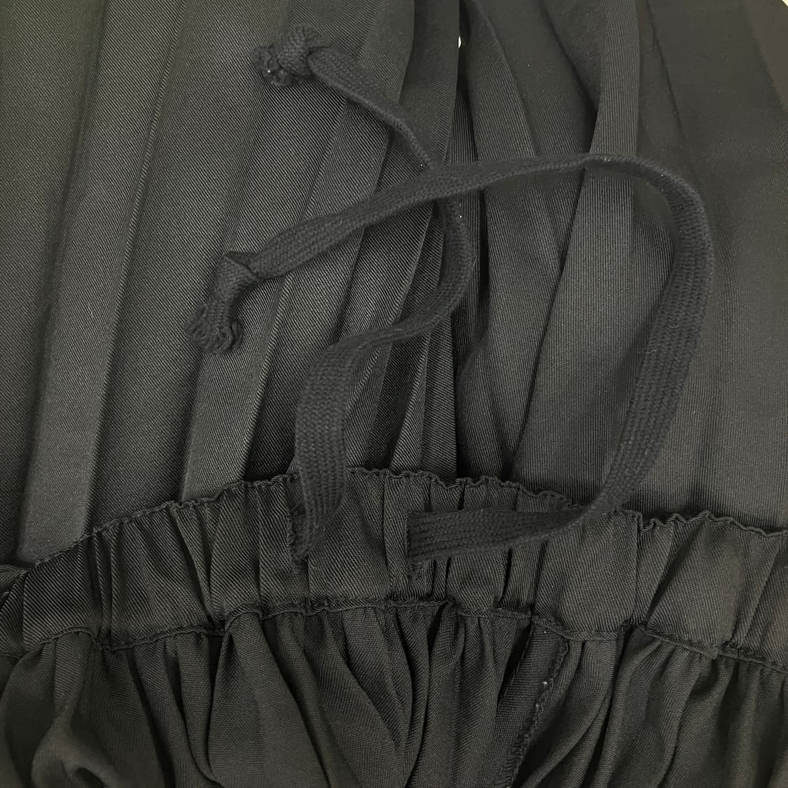 꼼데가르송 블랙 플리츠 스커트 M 상품이미지6