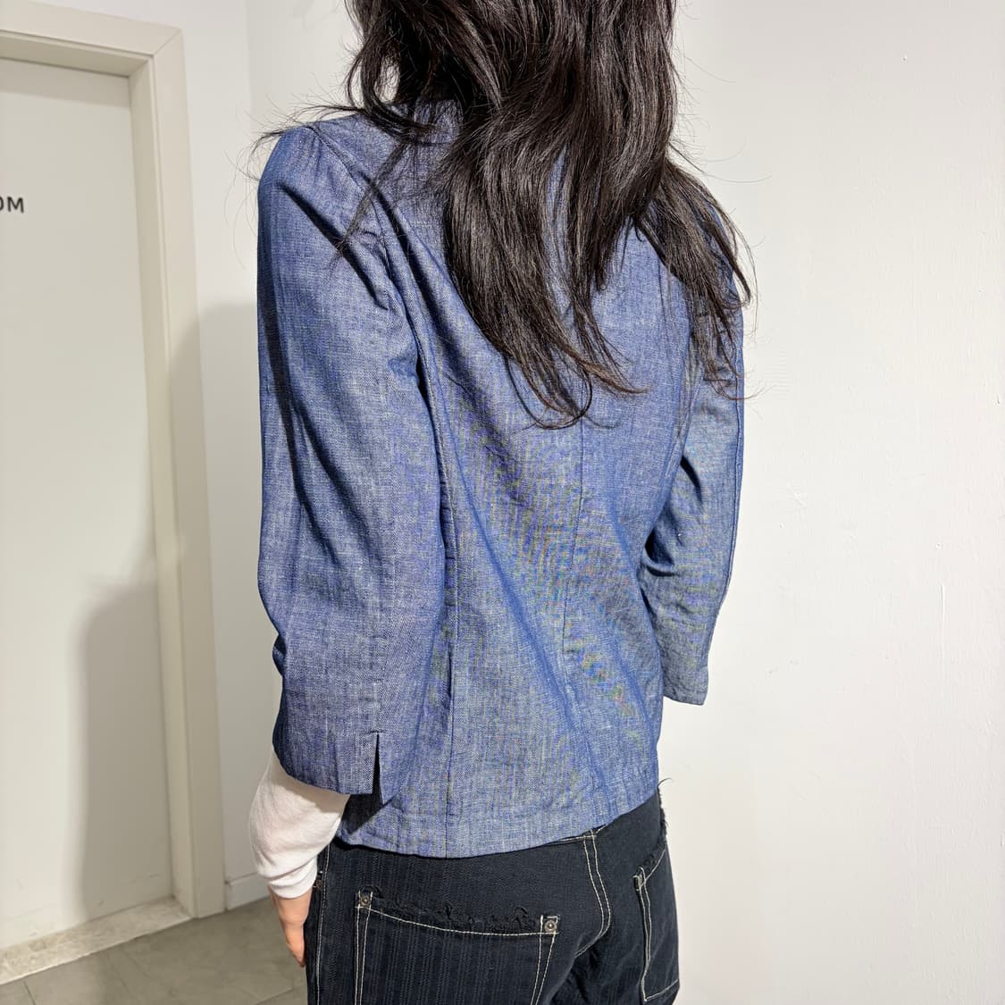 45rpm 데님 블레이저 자켓 상품이미지3