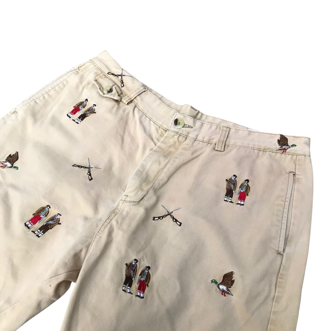 폴로 랄프로렌 사냥 자수 베이지 치노팬츠 상품이미지2