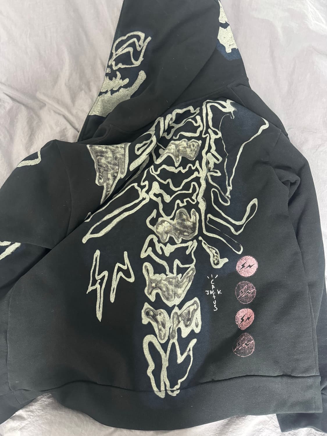 트레비스스캇 캑터스잭 후드집업 L 상품이미지3