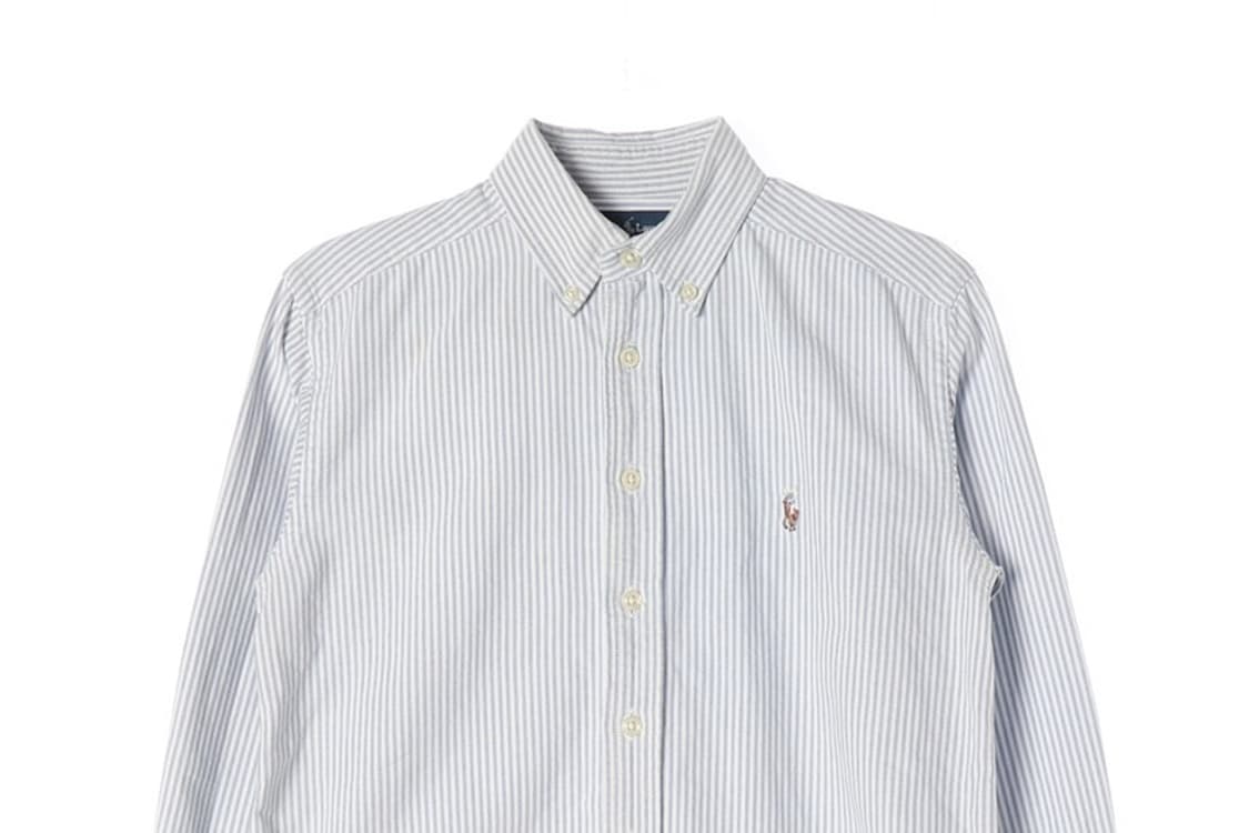 랄프로렌 블루 스트라이프 셔츠 8 상품이미지3