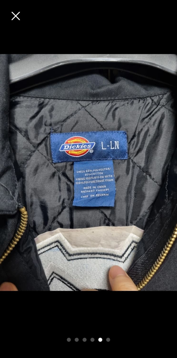 디키즈 아이젠하워 블랙 워크자켓 L 라지 판매 상품이미지5
