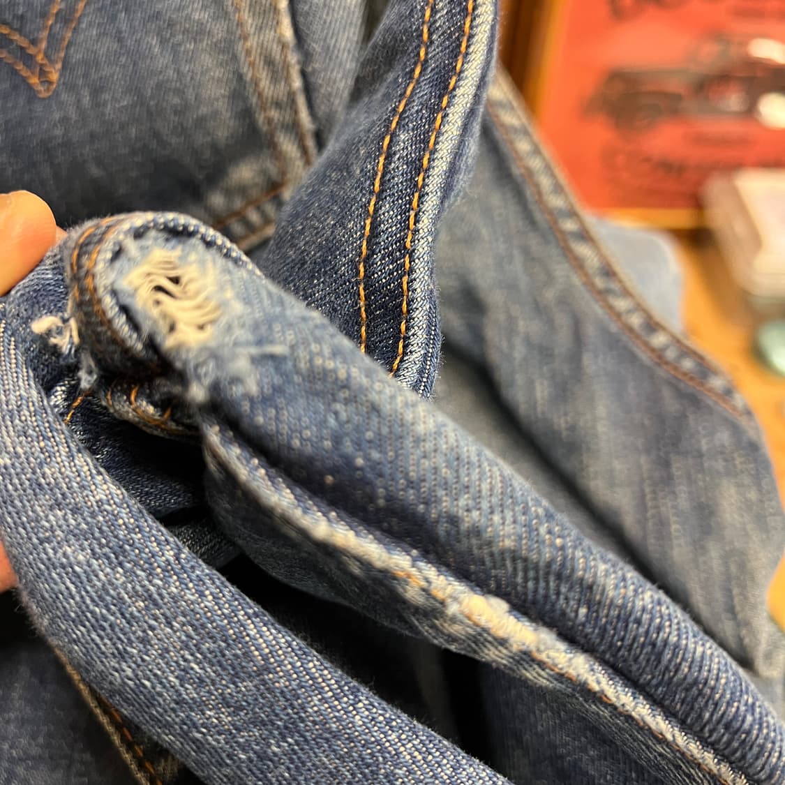 90s 리바이스 510 33x34 Size USA 상품이미지8