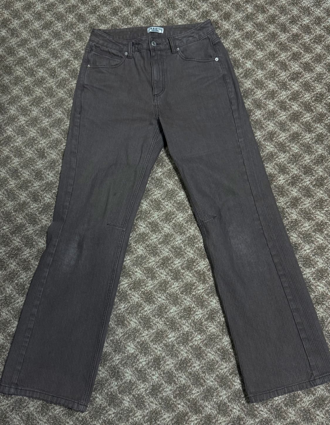 시메트릭퍼센트 스트레이트 스트라이프진스 상품이미지1