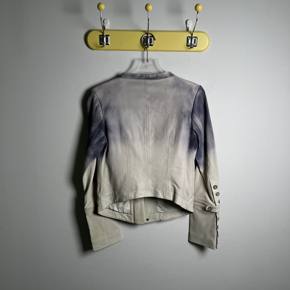 Diesel 디젤 그라데이션 다잉 레더 자켓 S 상품이미지2
