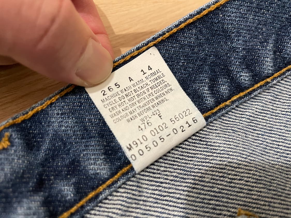 리바이스505 빈티지 38*31 상품이미지6