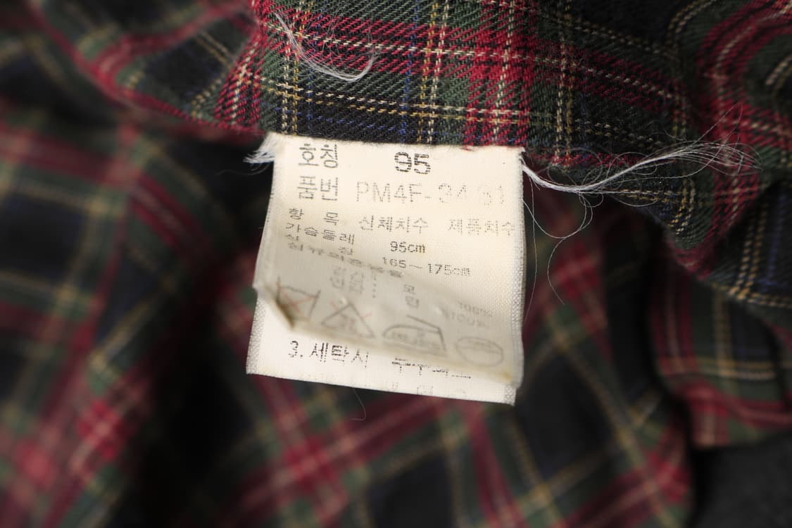 [M] 90's 폴로 랄프로렌 울 바라쿠타 블루종 자켓 상품이미지6
