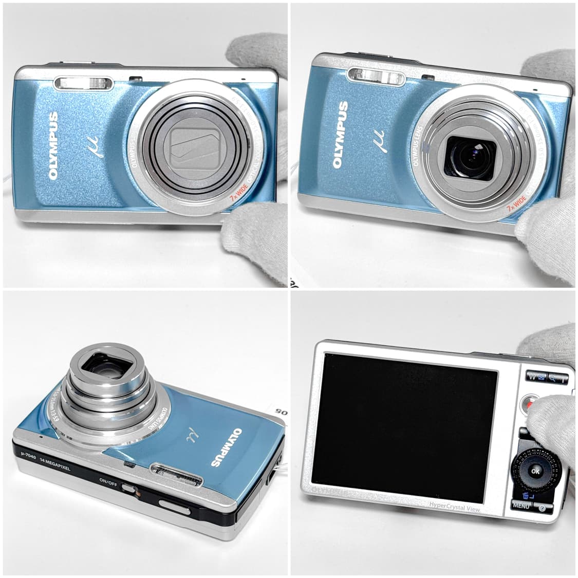 올림푸스 뮤 7040 베이비블루 빈티지디카 상품이미지2