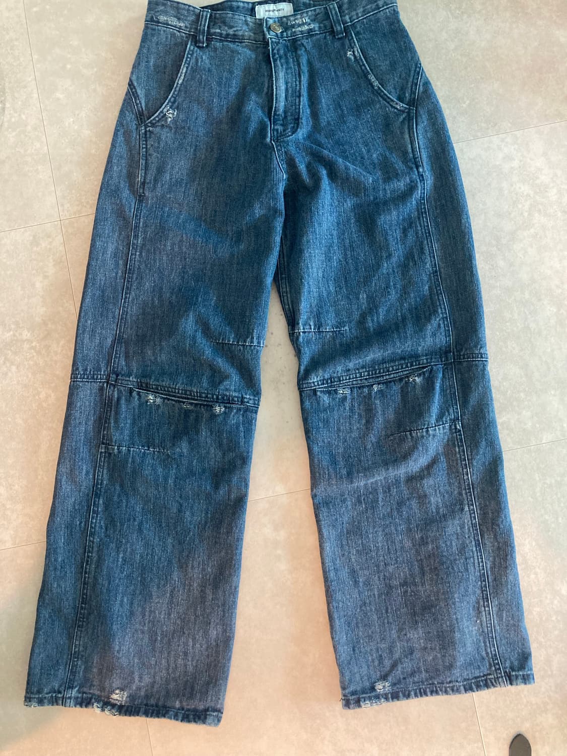 0)26ss신상 ADVENTURE ARMOR DENIM PANT 상품이미지3