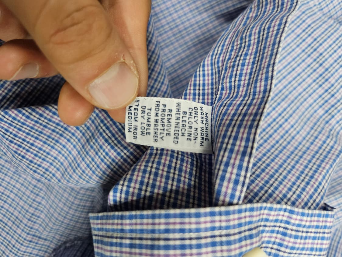 폴로 랄프로렌 커스텀핏 체크셔츠 급처 상품이미지5