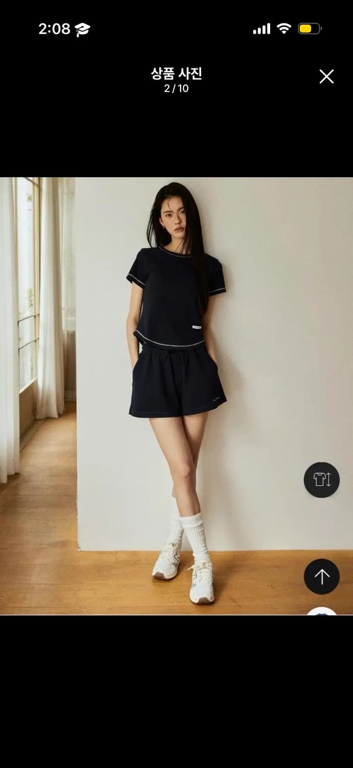 뉴발란스 와플 반팔티 M 상품이미지2