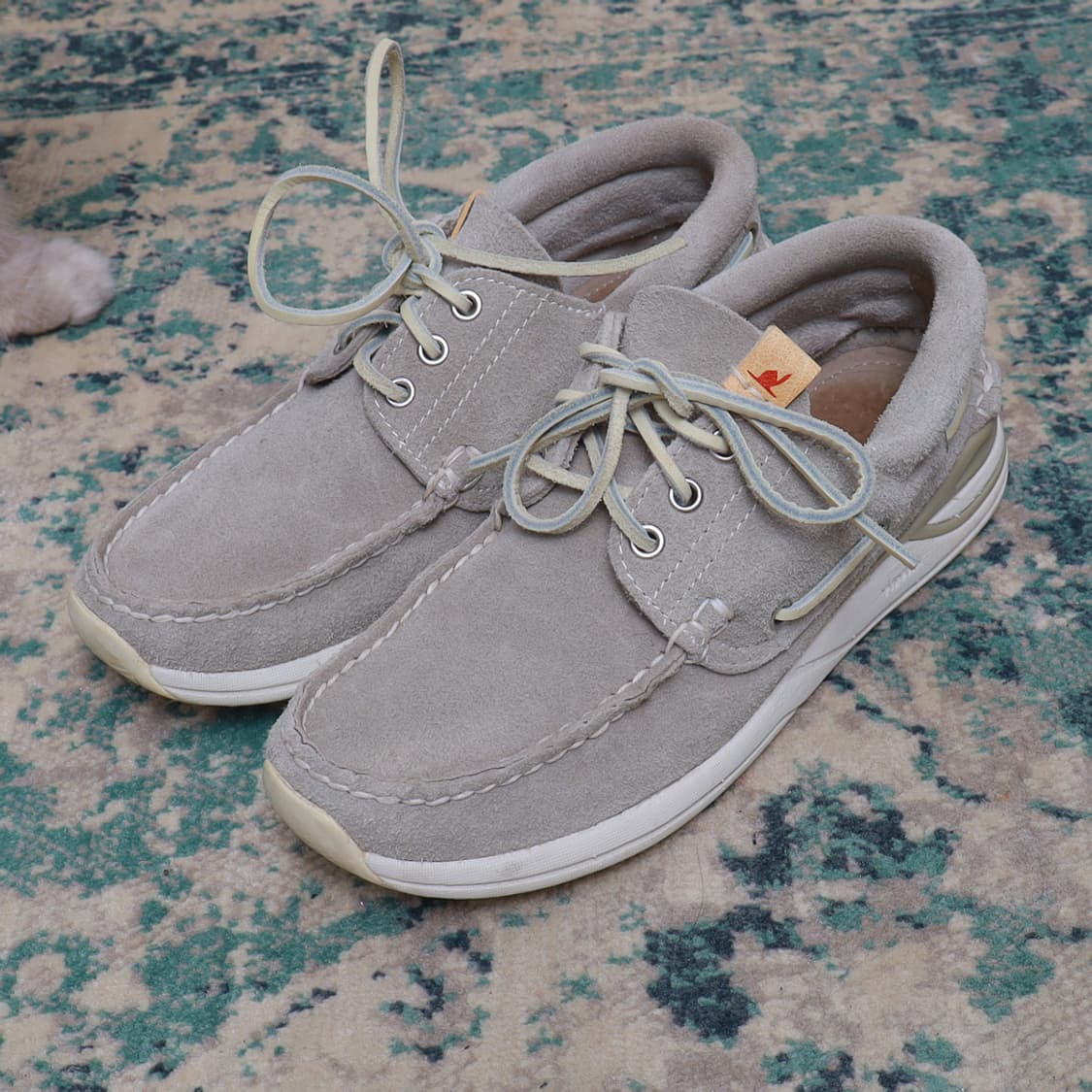 Visvim 비즈빔 호크니 포크 스웨이드 보트 슈즈 260 상품이미지1