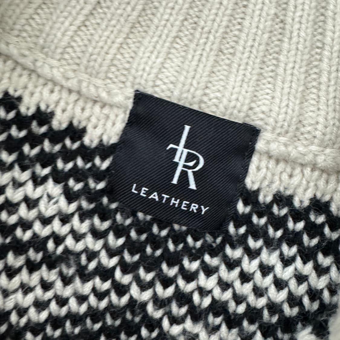 FREE 레더리 노르딕 투웨이 니트 집업  상품이미지3