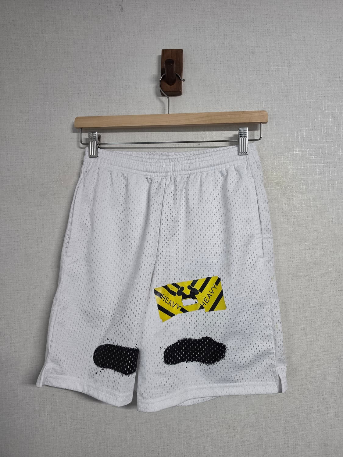 오프화이트 메쉬 반바지 XS 상품이미지2