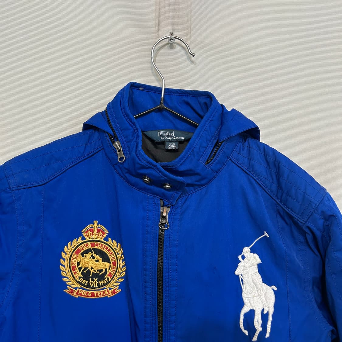 폴로 랄프로렌 키즈 바람막이 빅포니 블루 8 상품이미지2