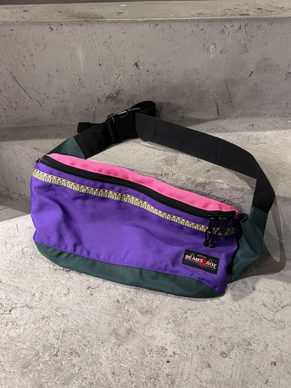 Beams boy 빔즈보이 멀티컬러 웨이스트백  상품이미지1