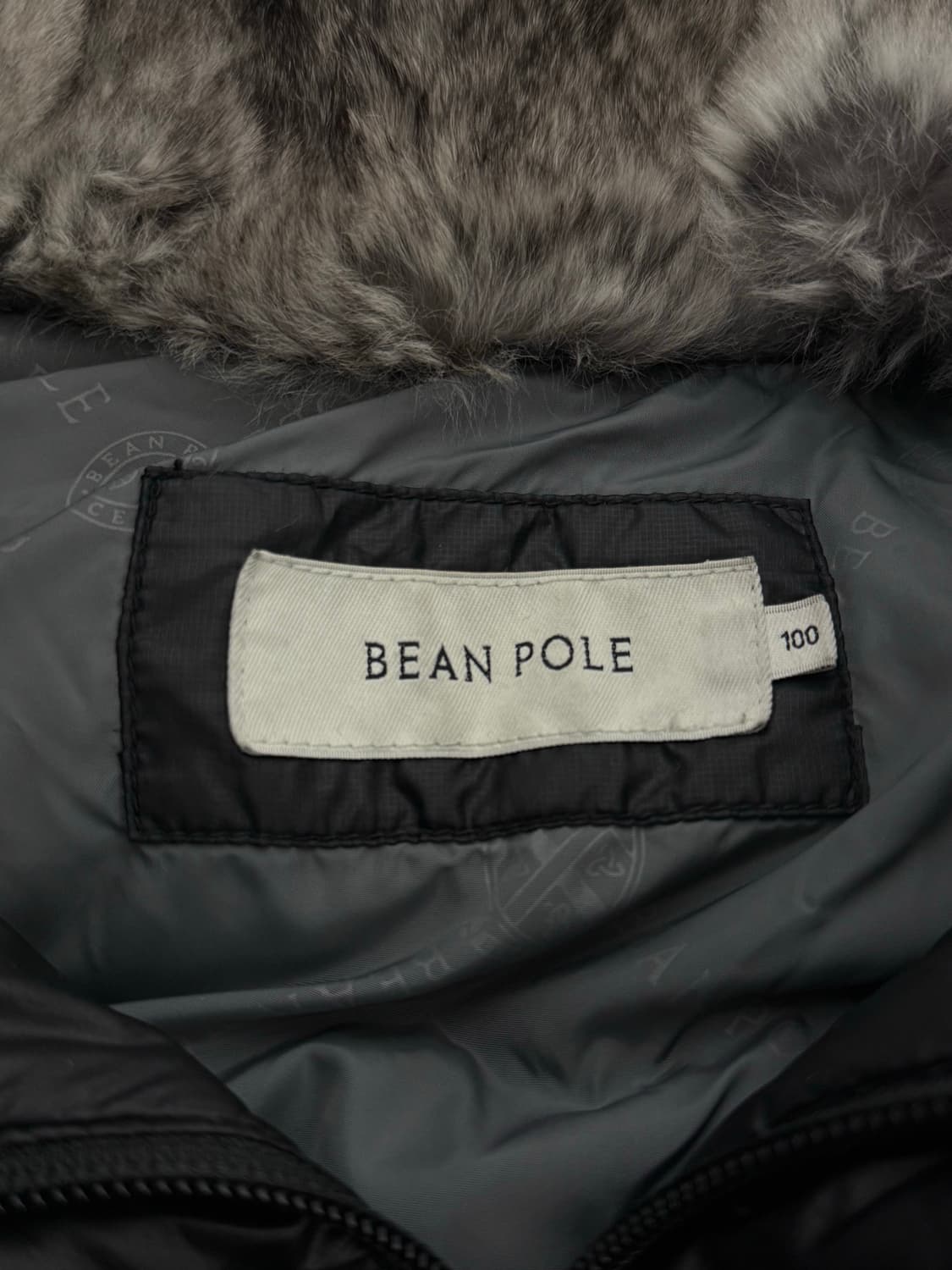 빈폴 남성 퍼 블랙 패딩 100 상품이미지4