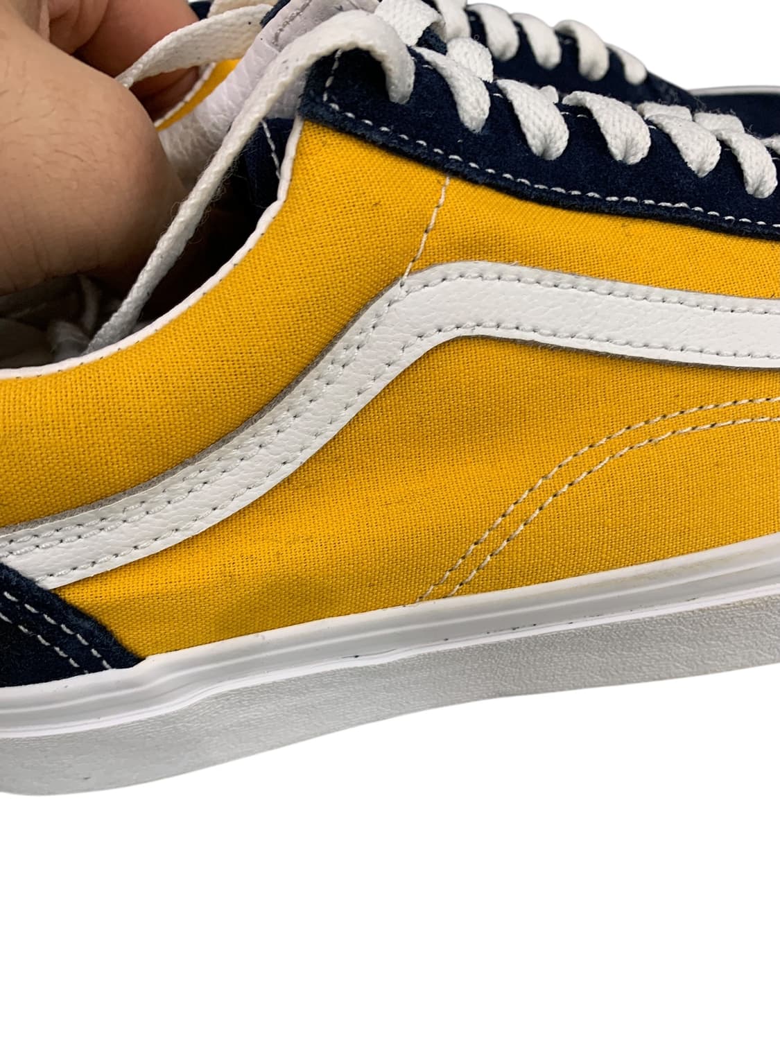 반스 올드스쿨 드레스 블루스 사프론 260 상품이미지7