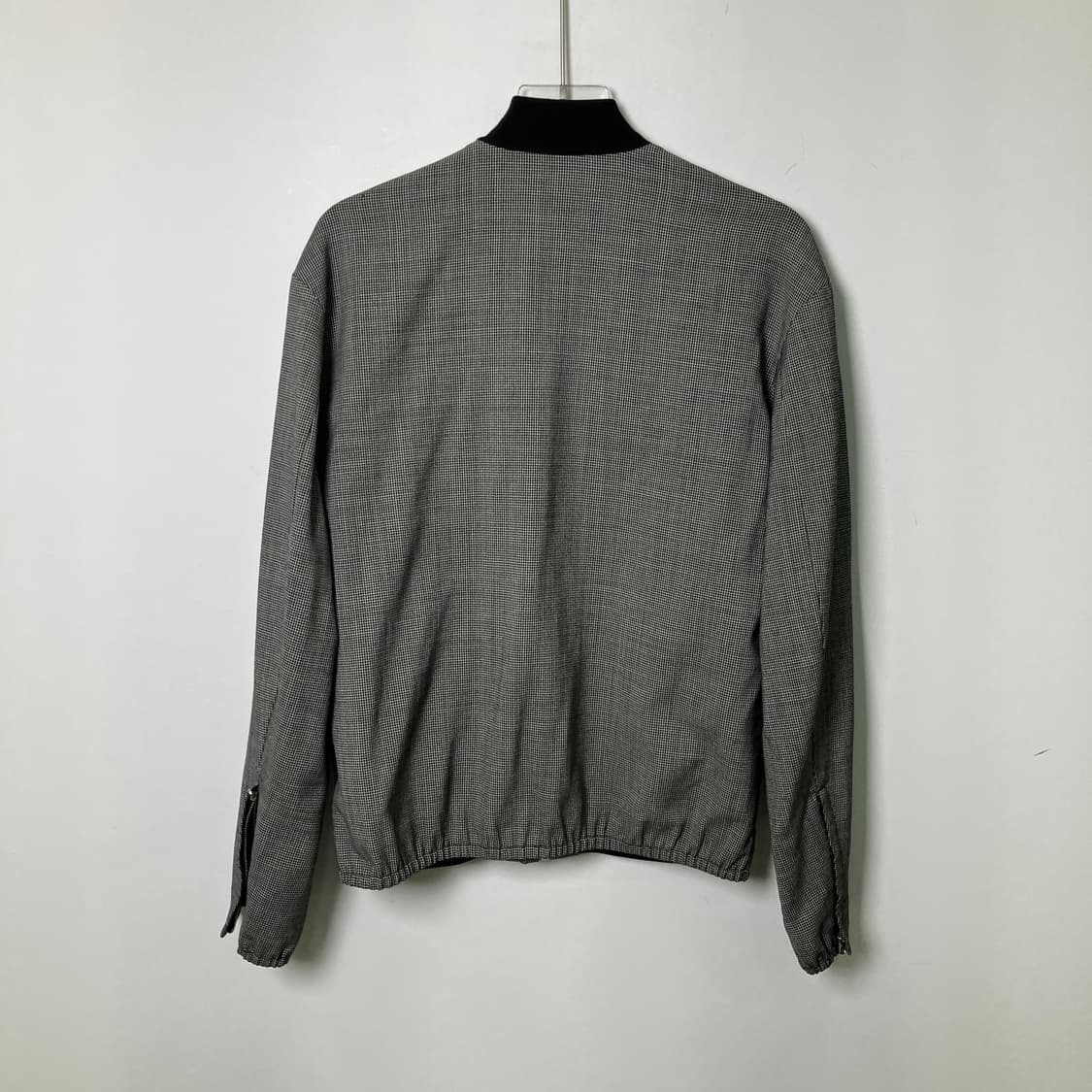 솔리드 옴므 셔링 디테일 체크 블루종 상품이미지2