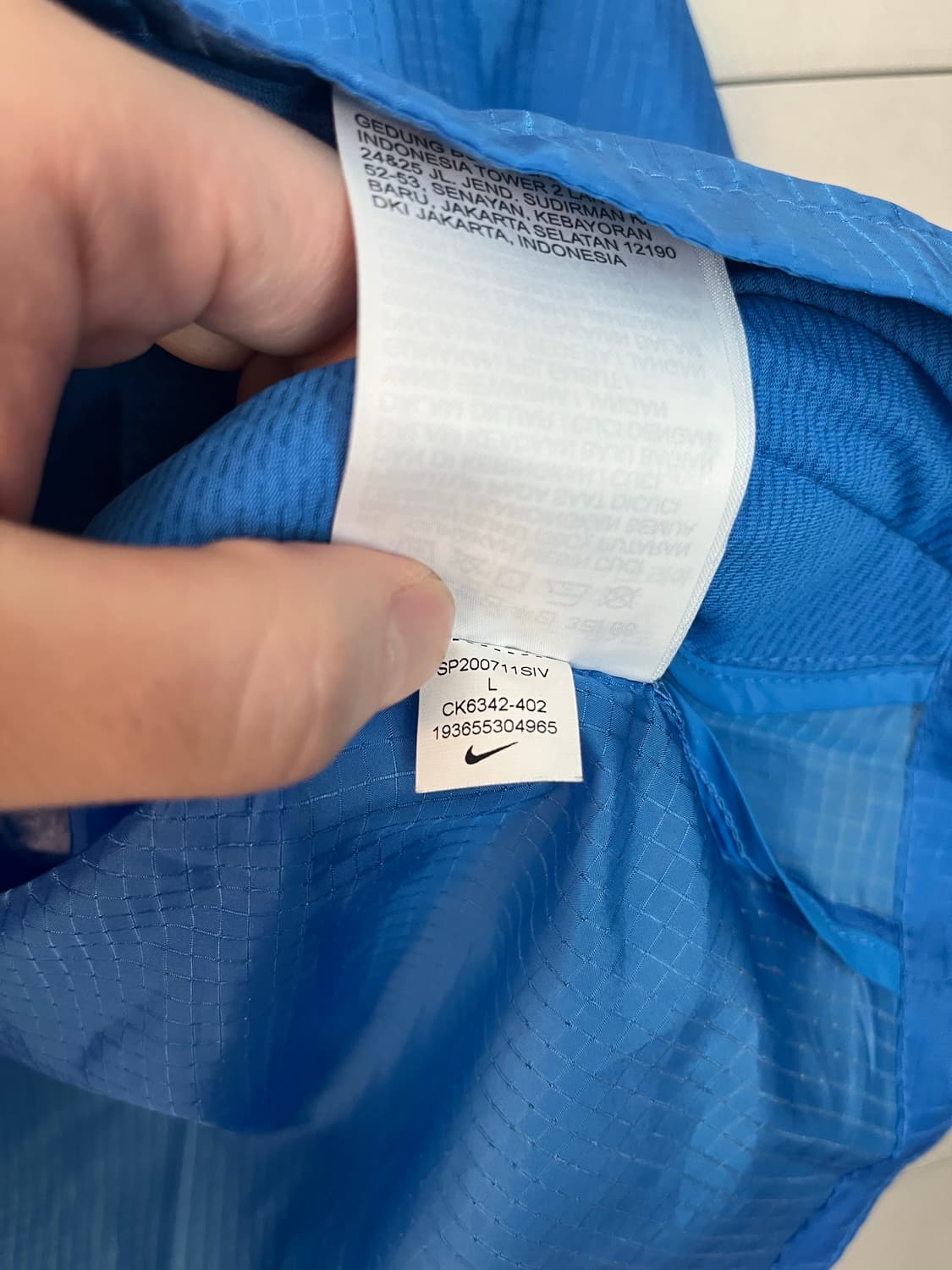 나이키 러닝 바람막이 (L size)  상품이미지5