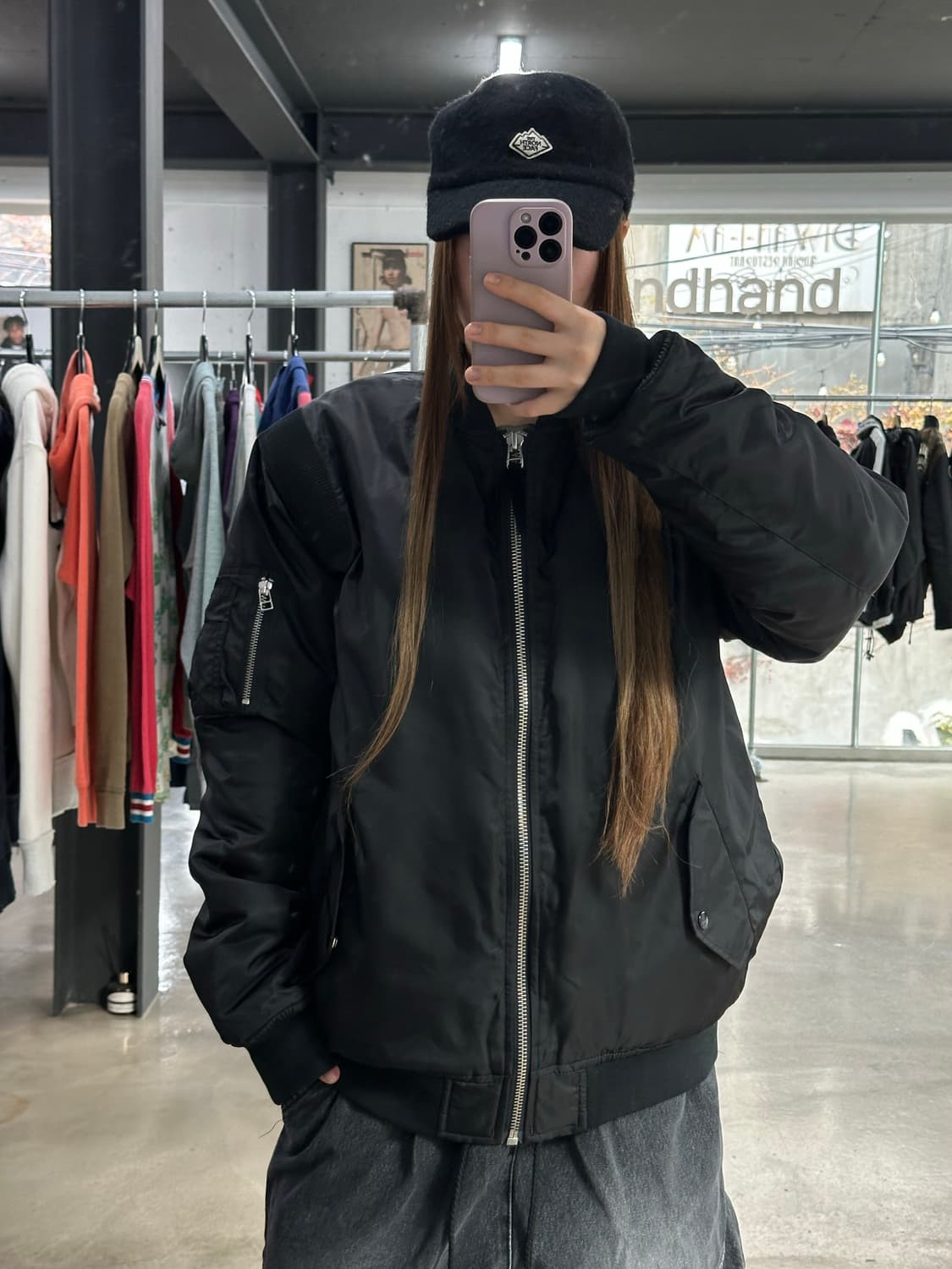 스투시 ma-1 점퍼 상품이미지1