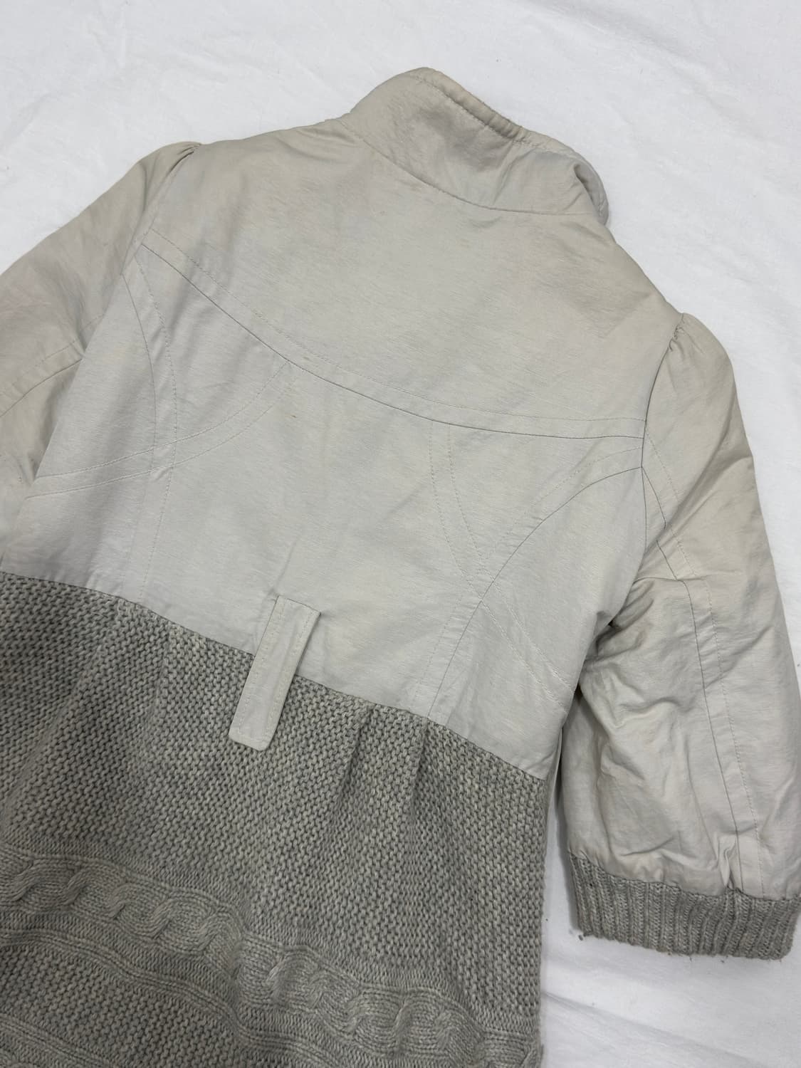 hanii y knit detail twoway jacket 상품이미지4