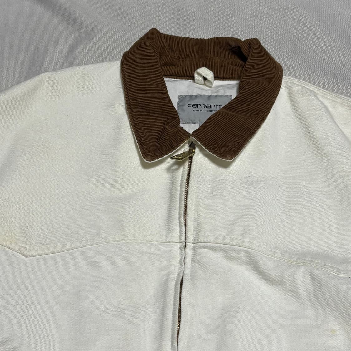 XL 칼하트 WIP 화이트 산타 페 자켓 상품이미지9