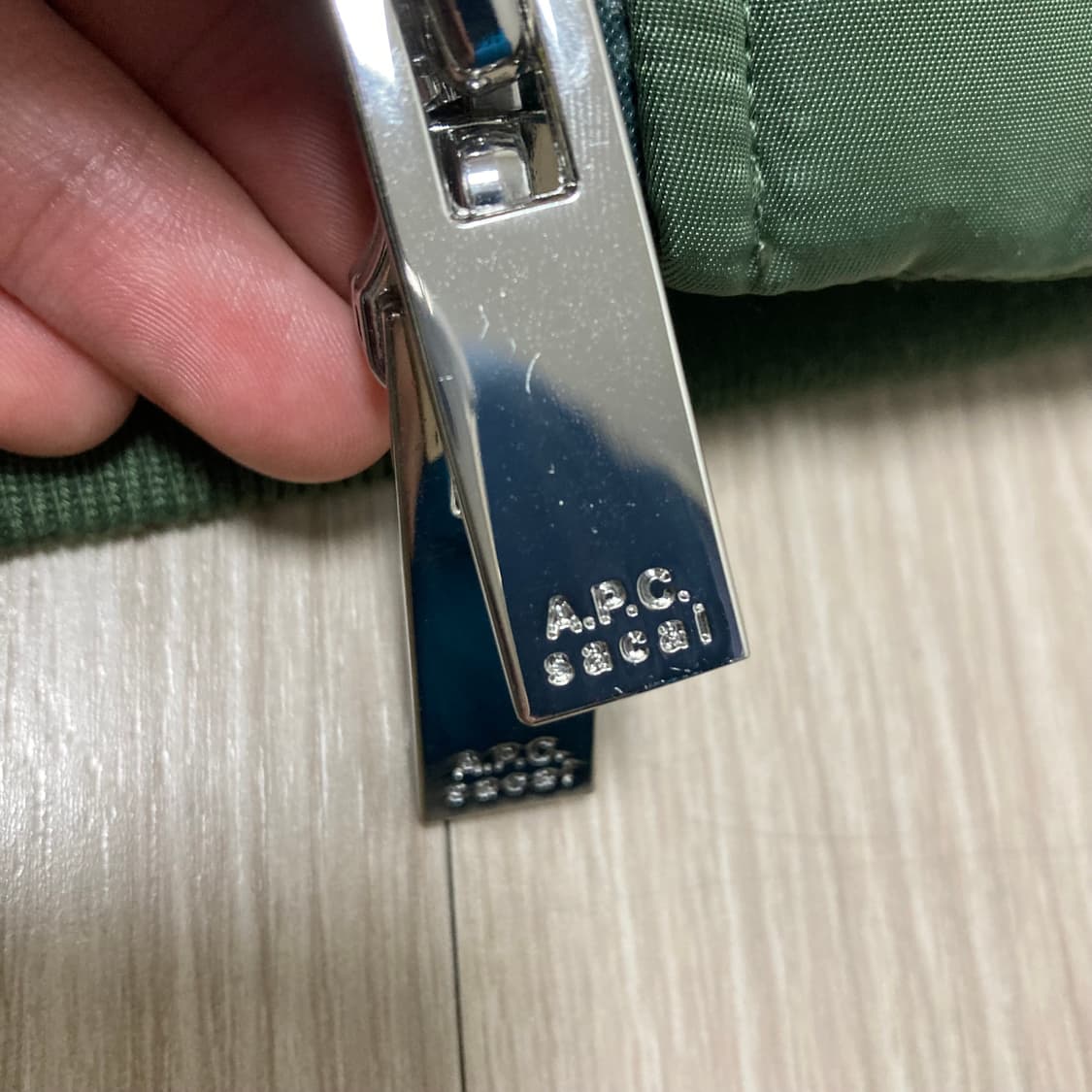 [xs]사카이 x 아페쎄21ss eimi 데님 봄버자켓 상품이미지6