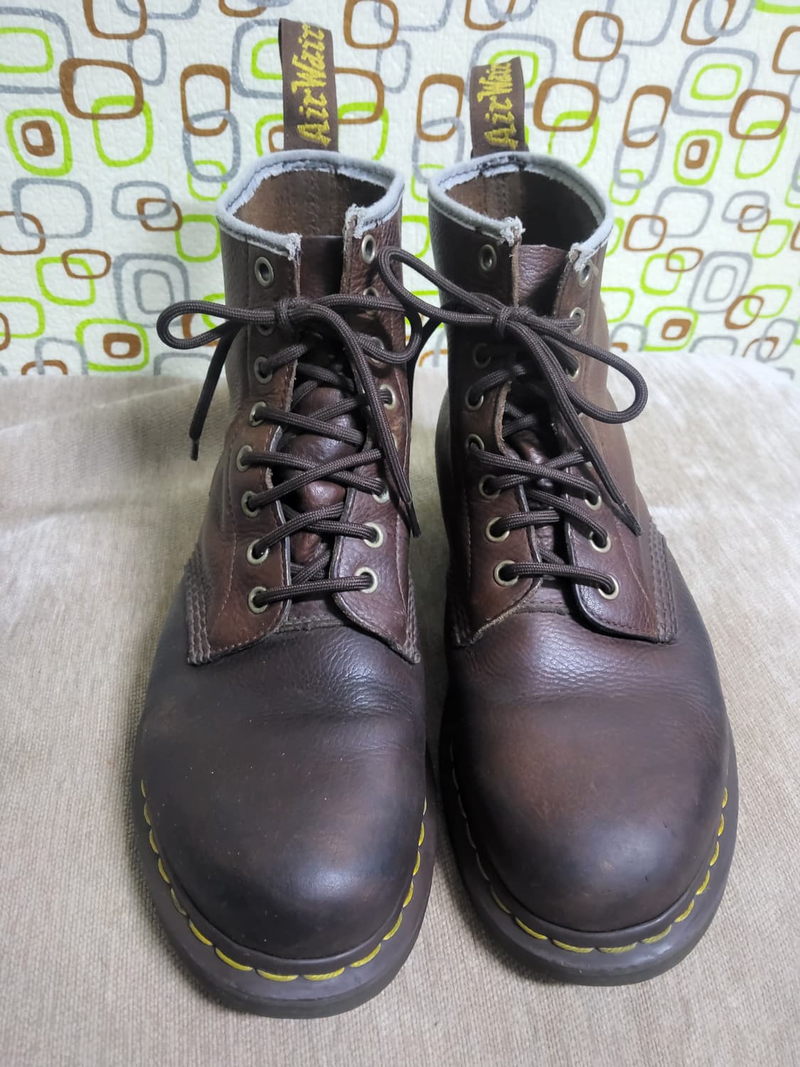 닥터마틴1460 모델 8홀 브라운 260사이즈 상품이미지1