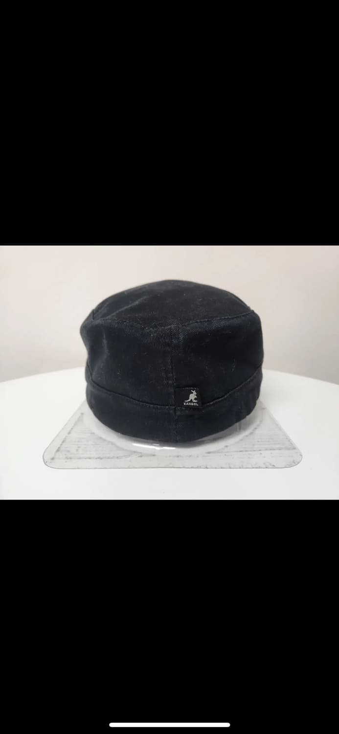 에미넴 모자)캉골 플렉스핏 군모 블랙 상품이미지5