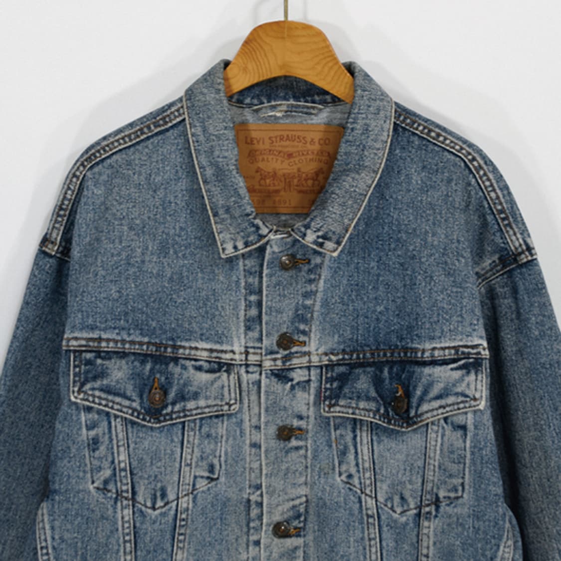 made in USA Levis 90s 빈티지데님자켓 상품이미지3