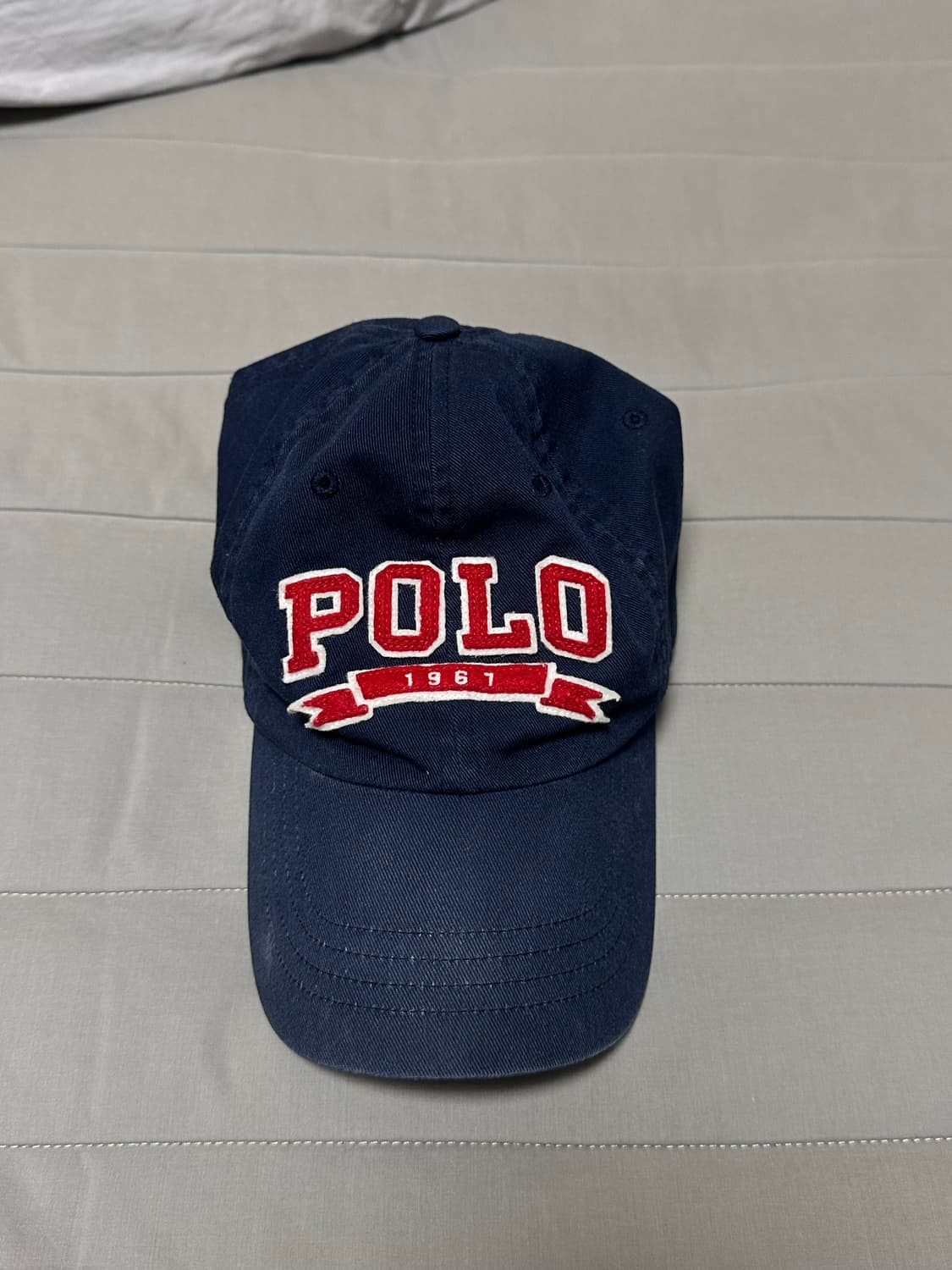 폴로 코튼 네이비 볼캡 상품이미지1