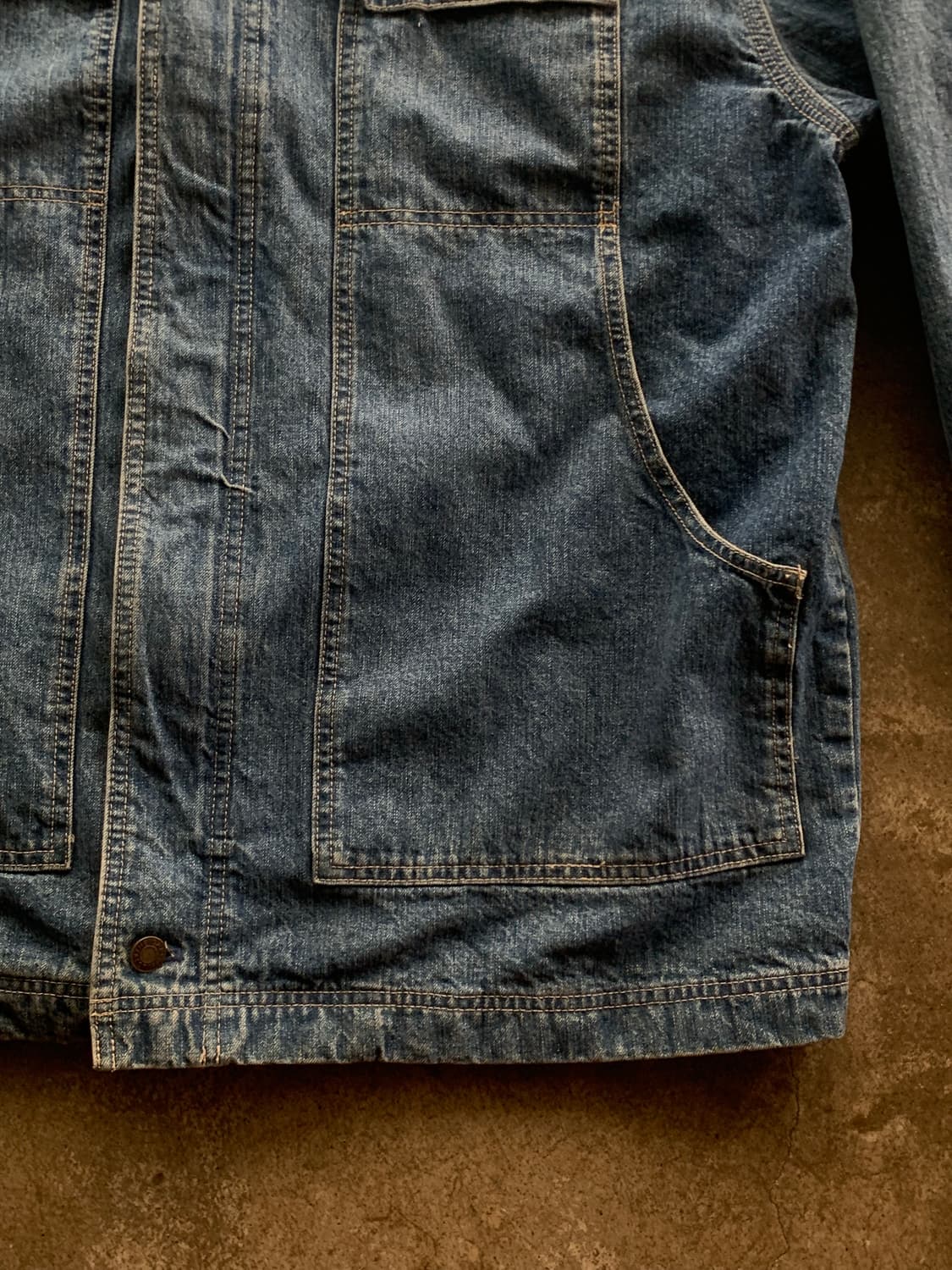 올드 갭 데님 워크 코트 상품이미지4