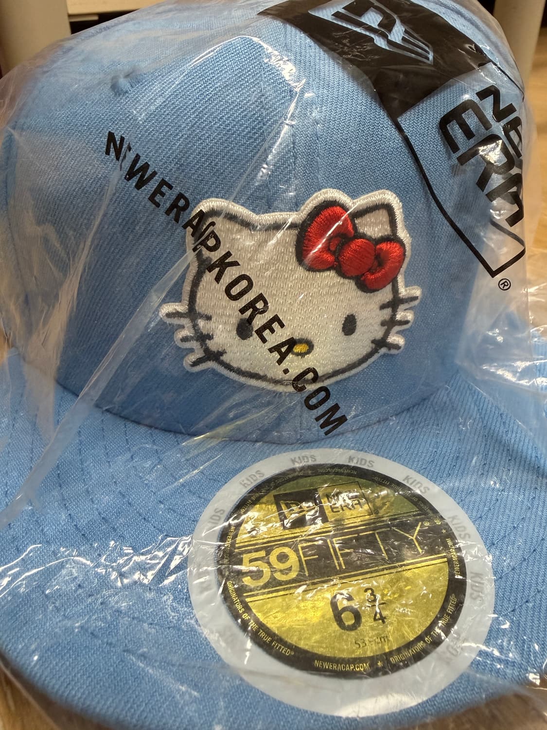 뉴에라X헬로키티 래디언트 블루 키즈 상품이미지2