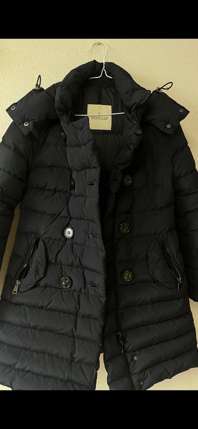 몽클레어 여성 가벳 패딩 네이비 상품이미지2