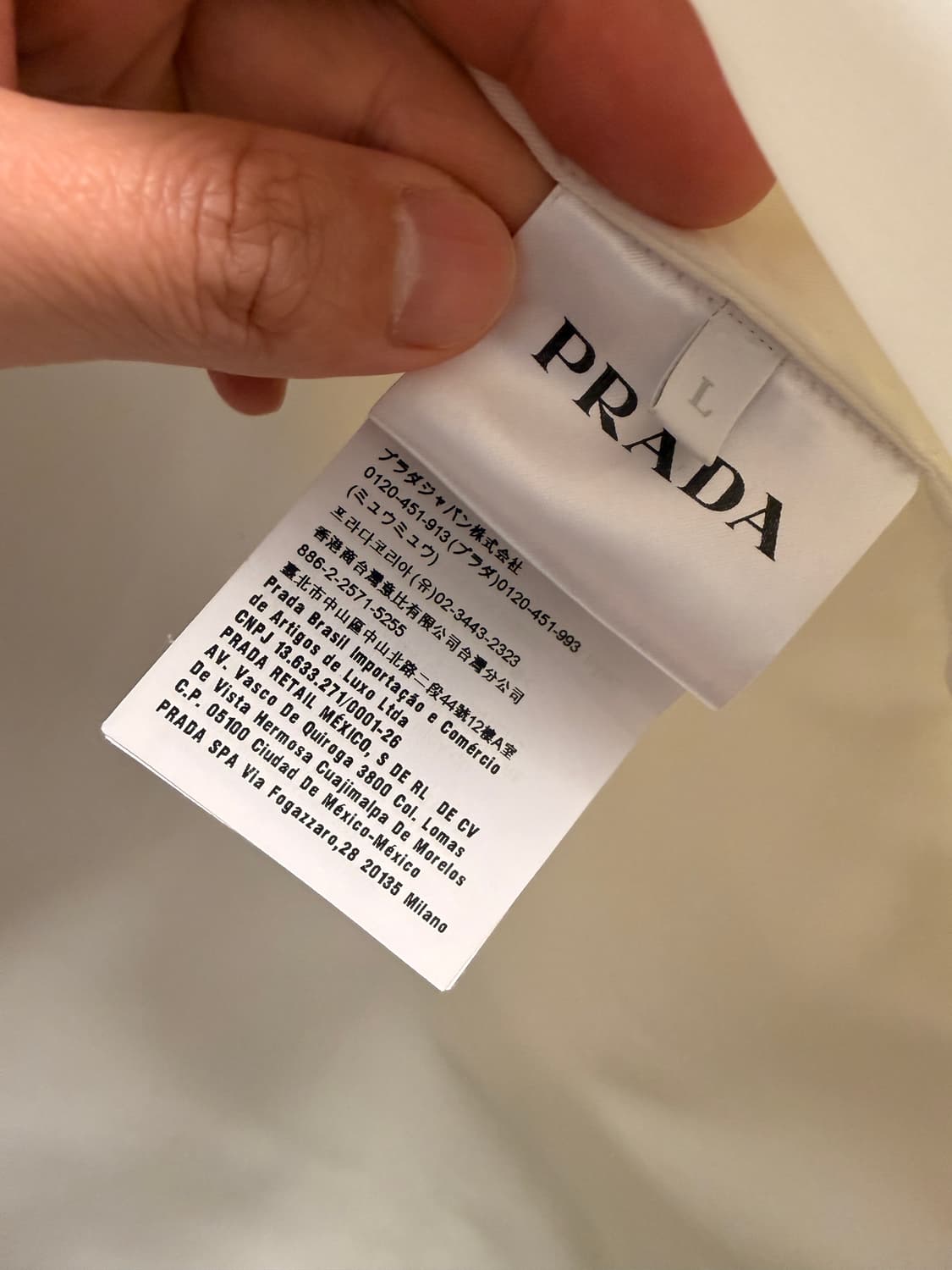 프라다 게버딘 리나일론 셔츠 자켓 상품이미지6