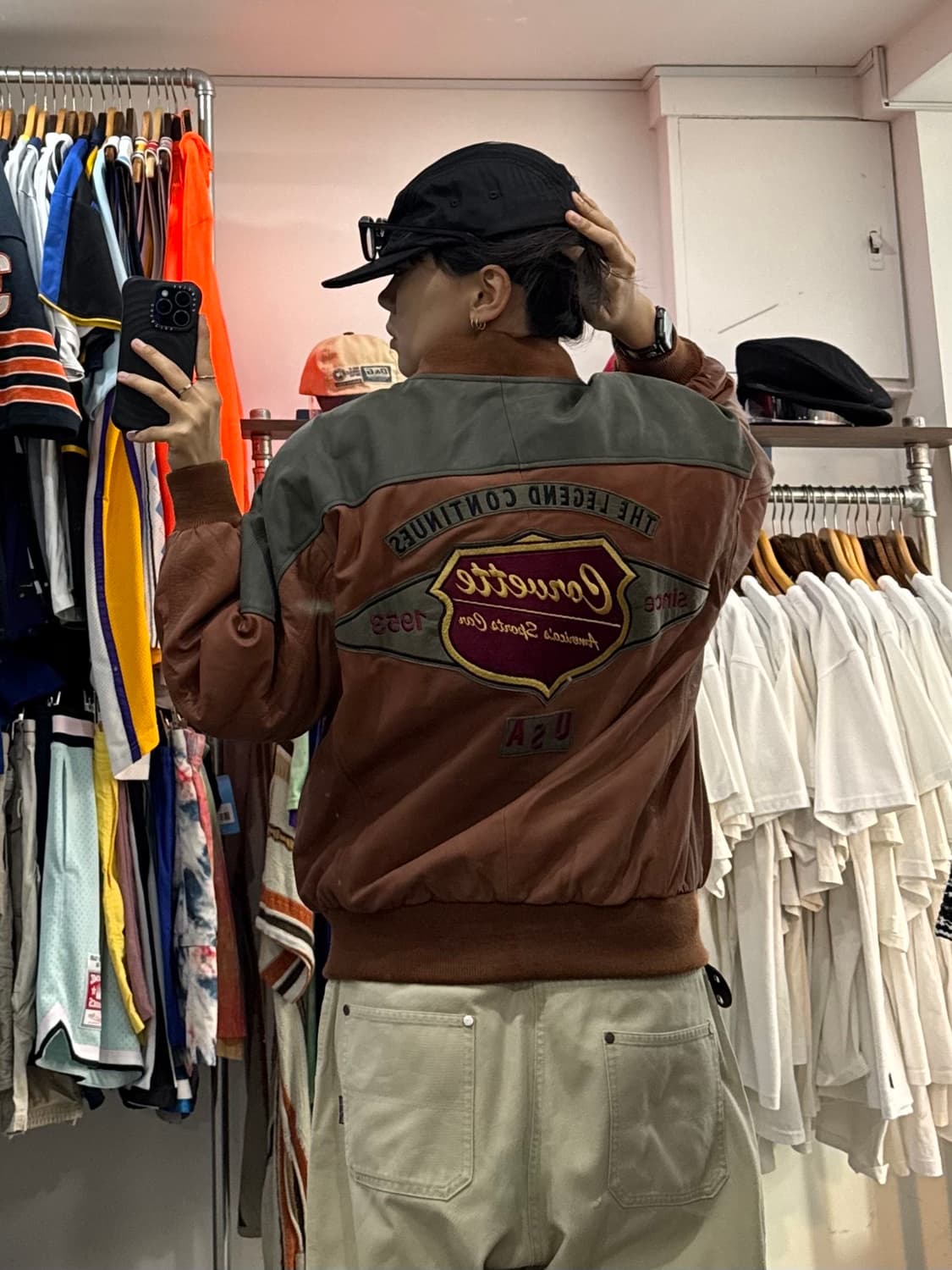 Reed sportswear 쉐보레 레더자켓 상품이미지7