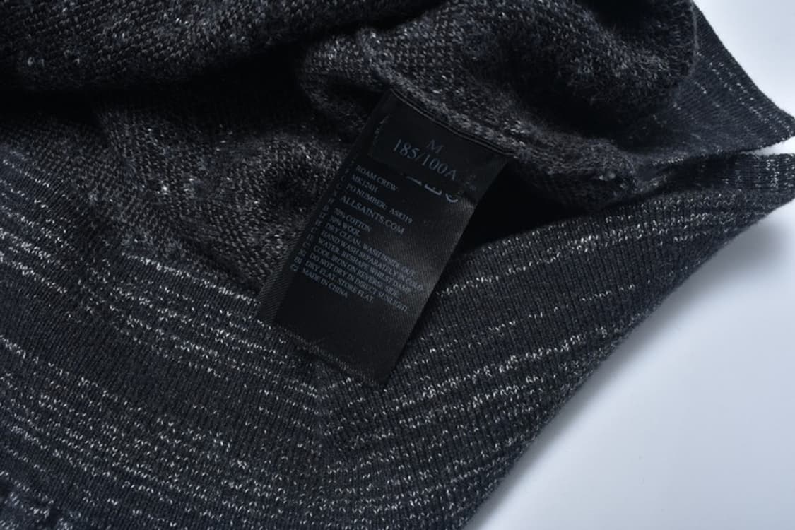 올세인츠 호피 패턴 라운드넥 니트 스웨터 N307 HP24022105 상품이미지8