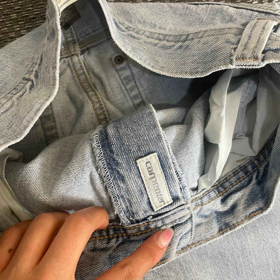 (32) 어반파이프라인 연청 카펜더 데님팬츠 상품이미지5