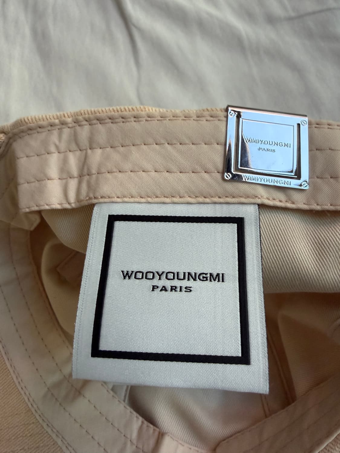 우영미 자수 볼캡 살몬23FW 모자  Wooyoungmi Cap 상품이미지5