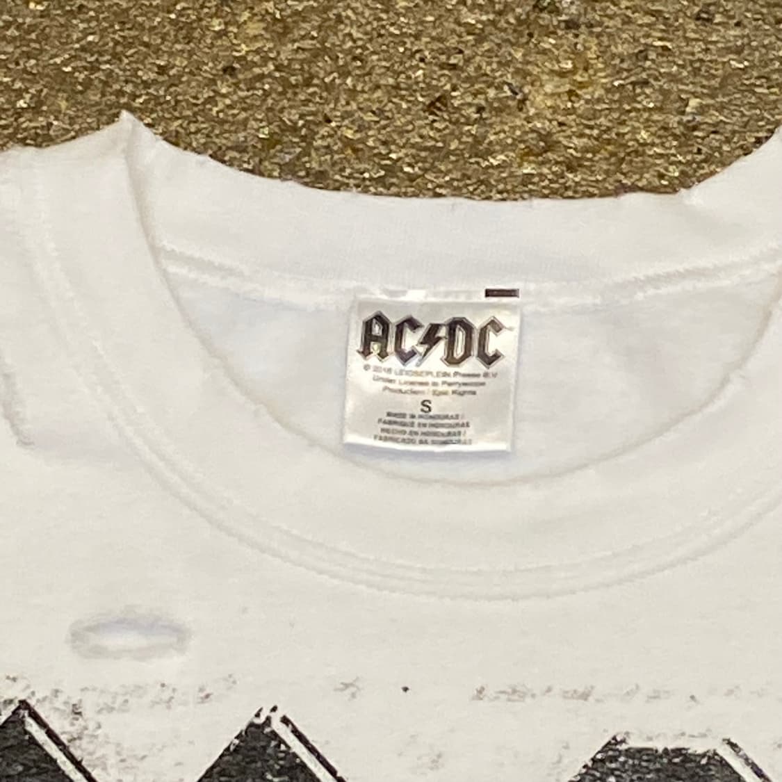 미국 빈티지 ACDC 굿즈 맨투맨 락티 밴드티 상품이미지7
