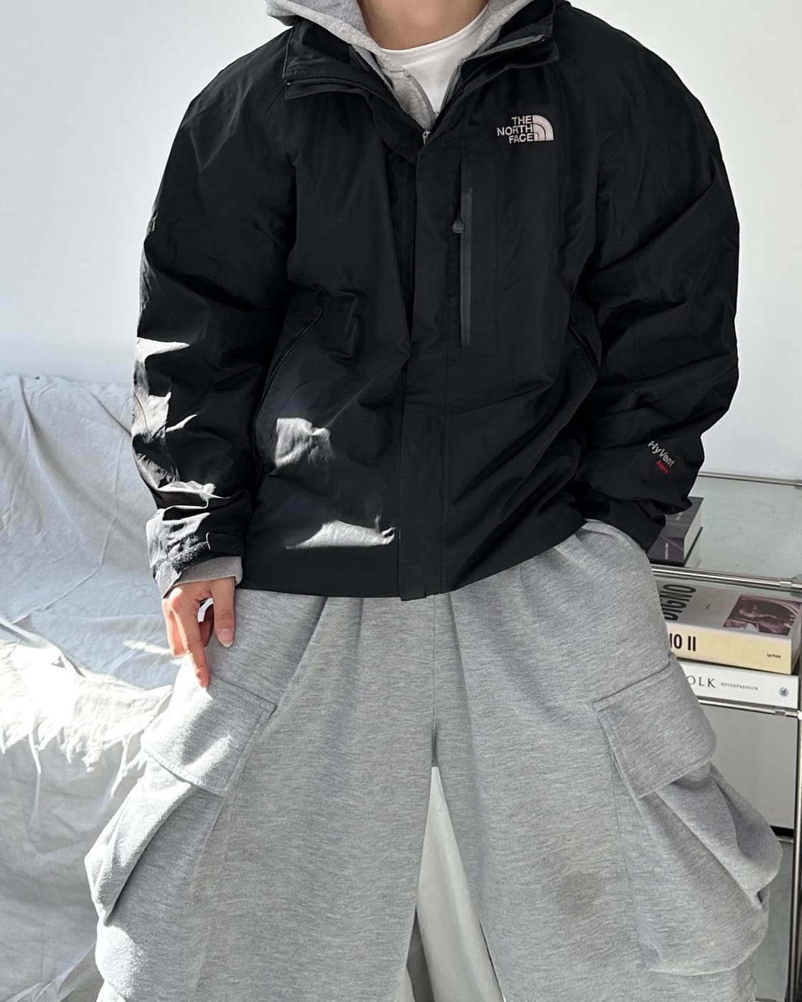 노스페이스 테크니컬 하이벤트 알파 바람막이 XL 상품이미지2