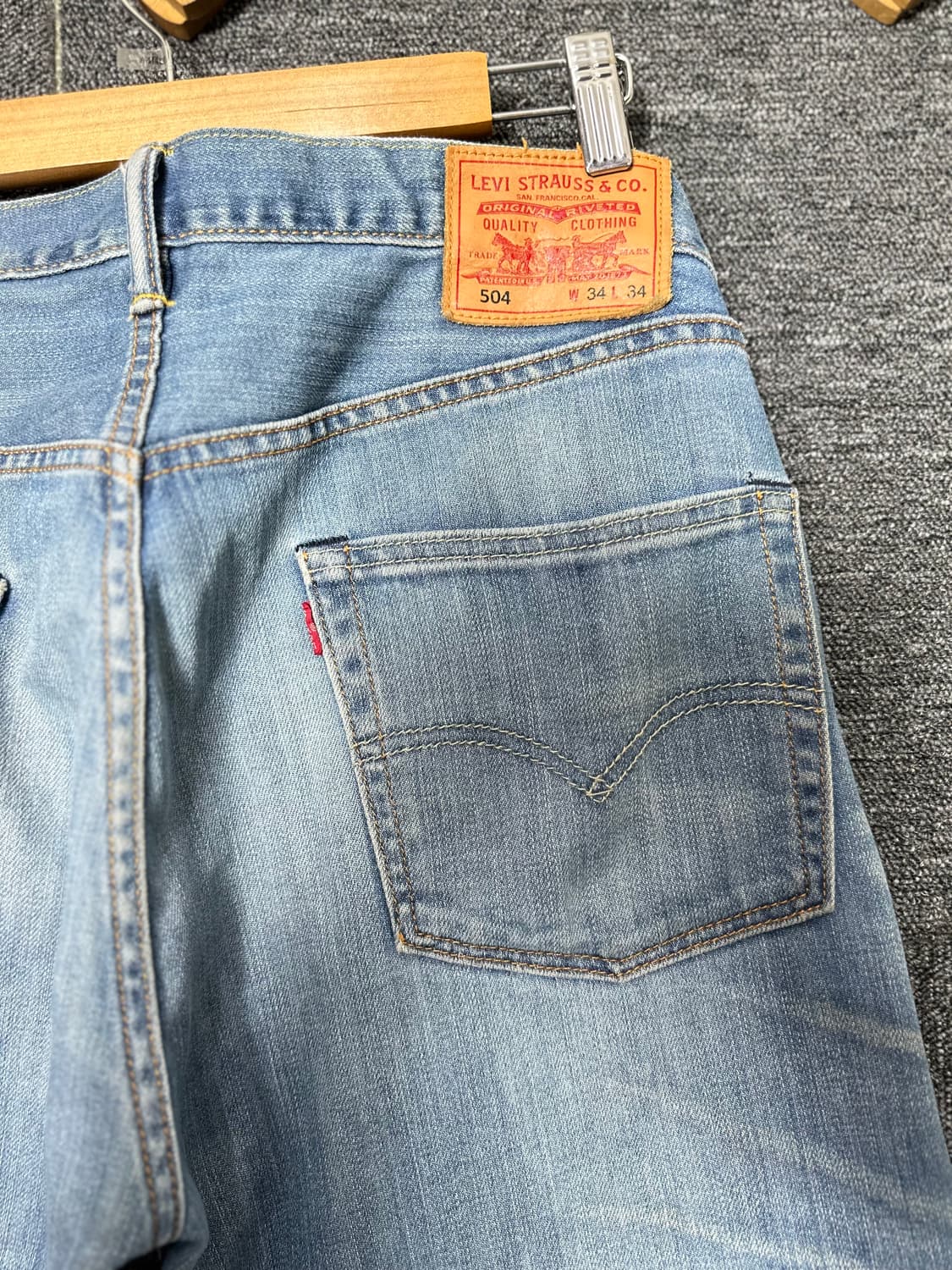 리바이스 504 청바지 34사이즈 상품이미지4