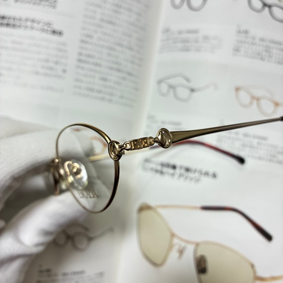 ESCADA 에스까다 에스카다 티타늄 골드 안경 상품이미지3