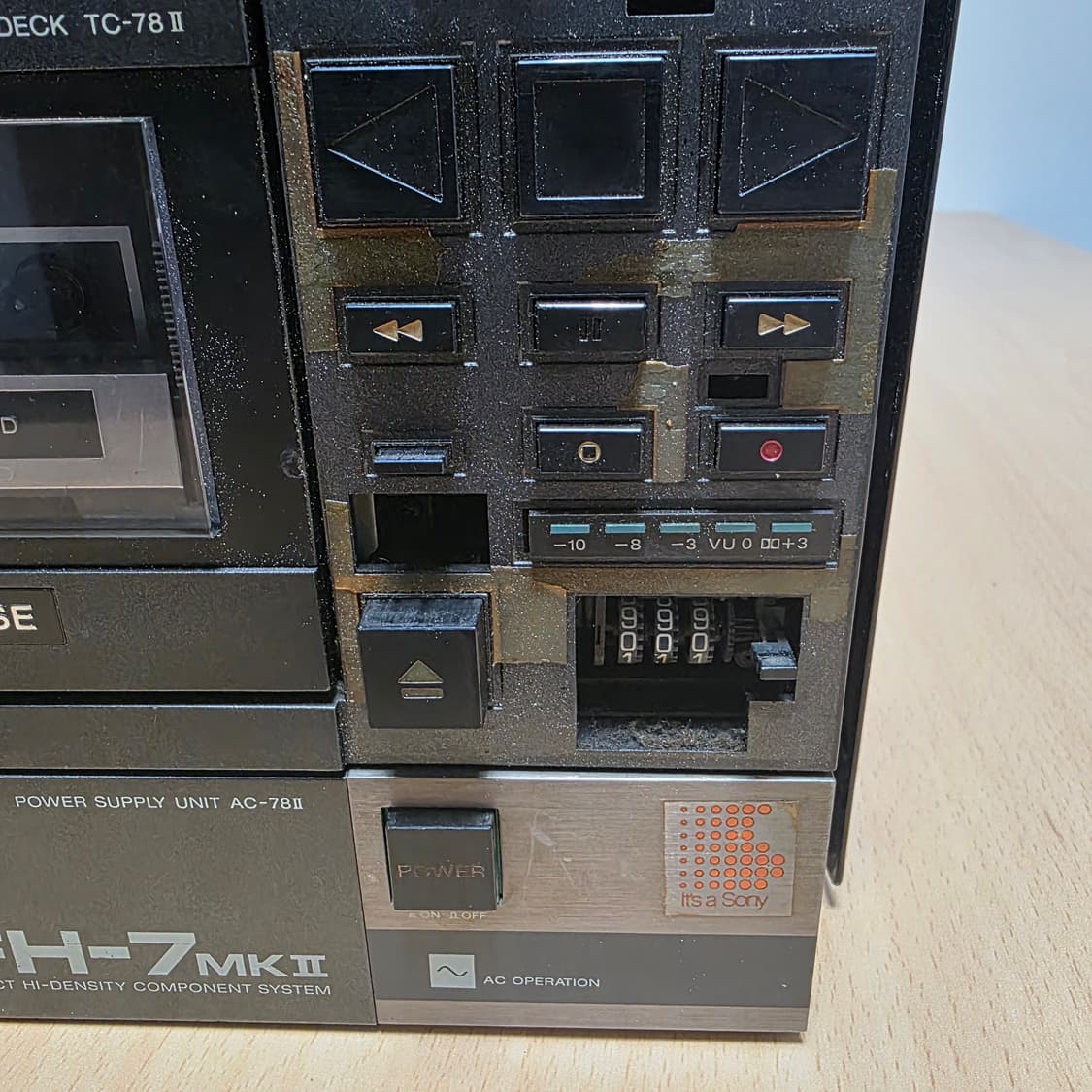 1985년 소니 FH-7MKII 오디오 세트 상품이미지6