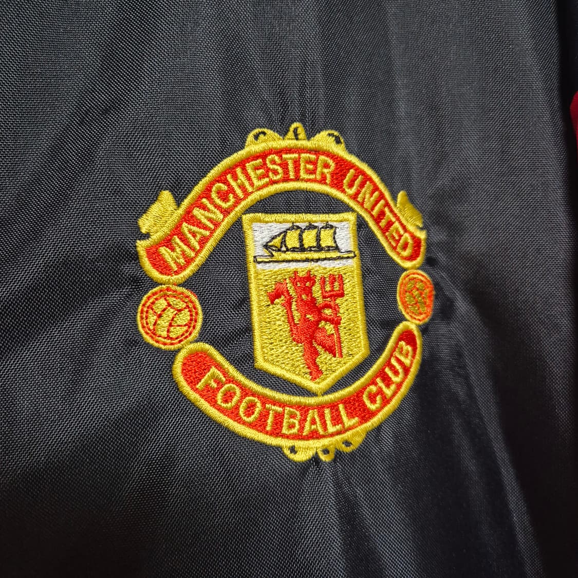 96/97 맨유 벤치 코트 자켓 M 상품이미지3